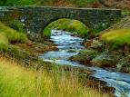 Beautiful picture of stream and bridge