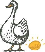 Goose laid a golden egg
